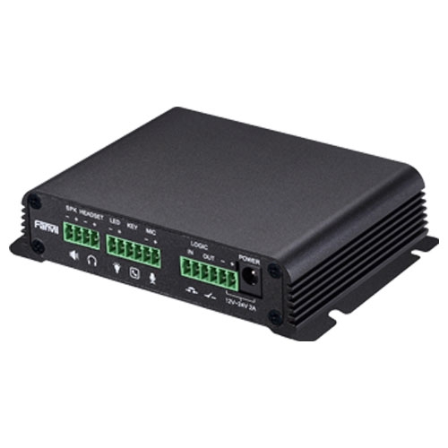 Fanvil Business Phone PA2 Video Intercom & Paging Gateway , HD Voice, No PSU Included, Powered by PoE, All In One Wall-mounted Design