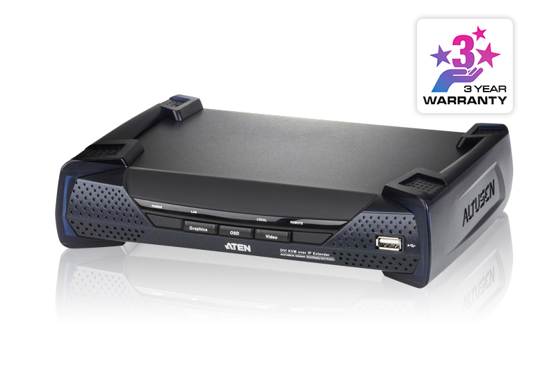 Aten DVI Dual Display KVM over IP Receiver