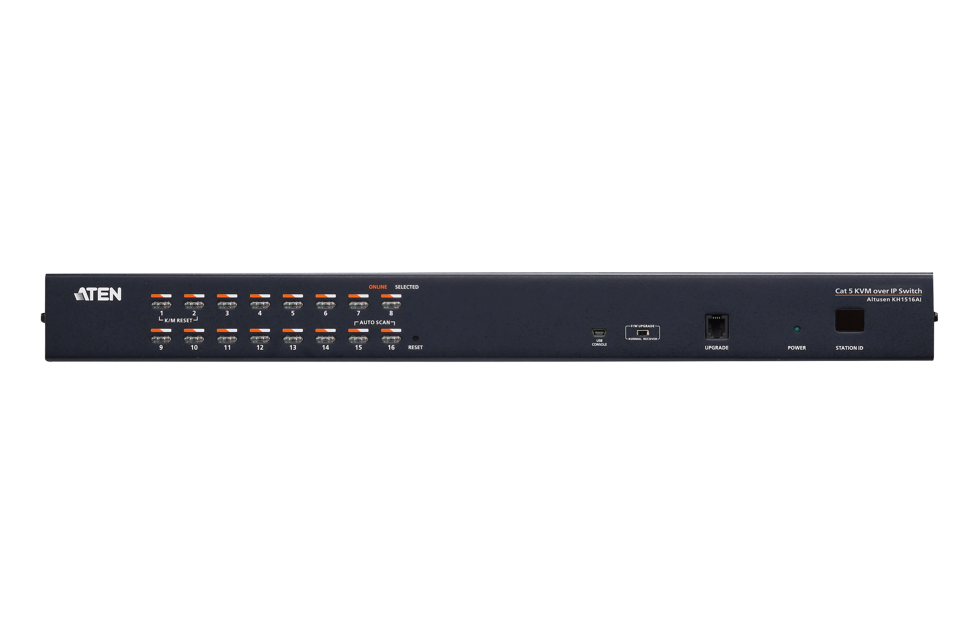Aten 16-Port Cat 5 KVM over IP Switch with Daisy-Chain Port
