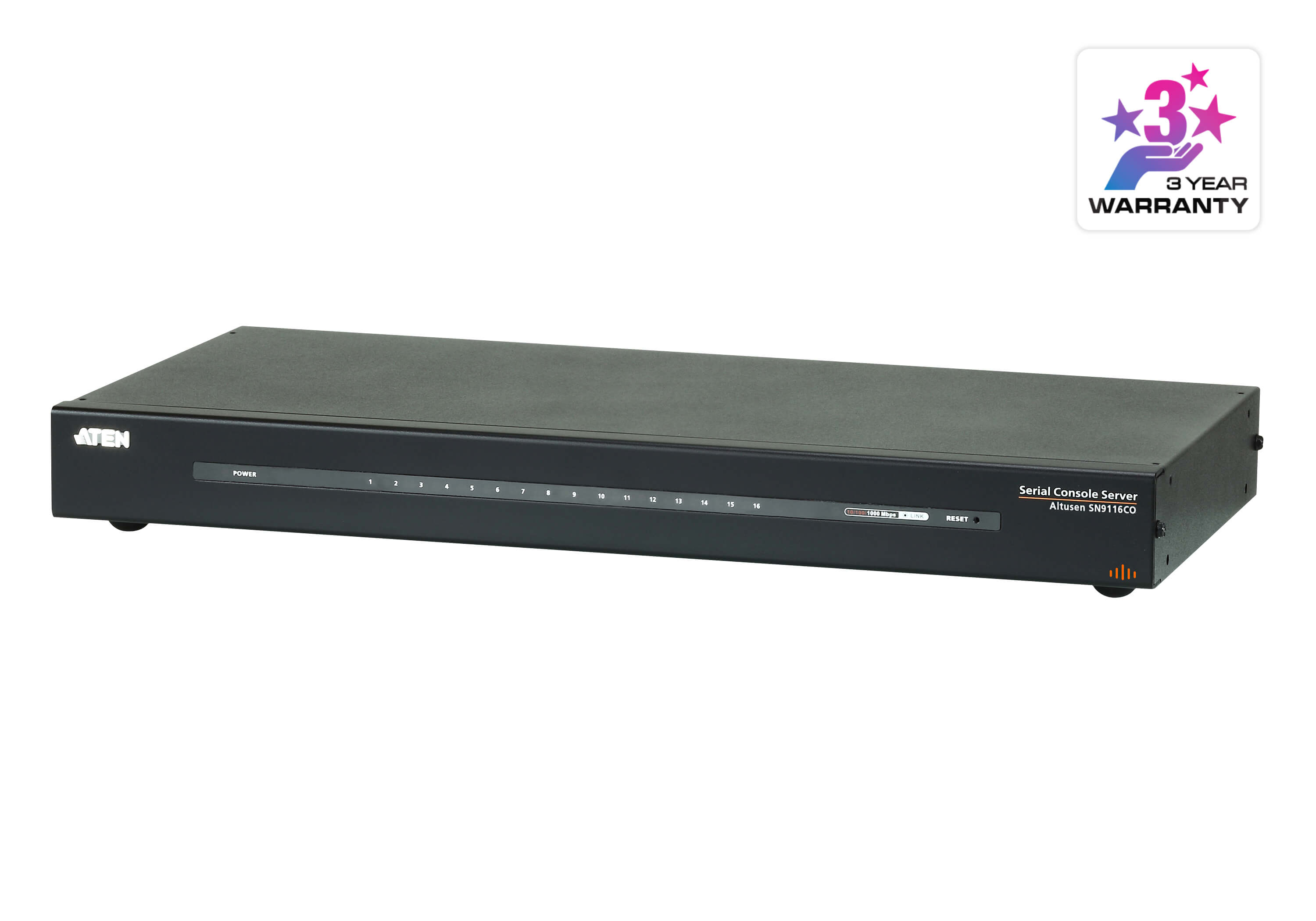 Aten 16 Port Serial Console Server over IP with AC Power, directly connect to Cisco switches without rollover cables