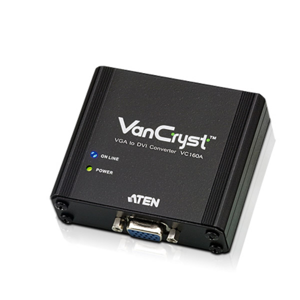 Aten VGA to DVI converter (VGA in, DVI-D out) 1600x1200 (PROJECT)