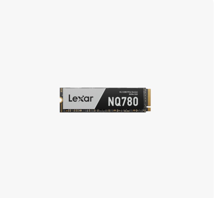 Lexar LNQ780X512G-RNNNG Internal SSD 512GB M.2 2280 PCIe Gen 4x4 NVMe SSD up to 6500MB/s read, 2500MB/s write - 5 year limited warranty