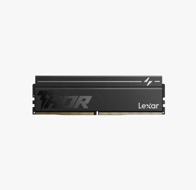 Lexar Computer system LD5U16G60C360V-RGS DDR5 UDIMM 16GB 6000 MT/s 1.4V CL36 THOR G2 OC HEATSINK BLACK INTEL XMP 3.0 & AMD EXPO