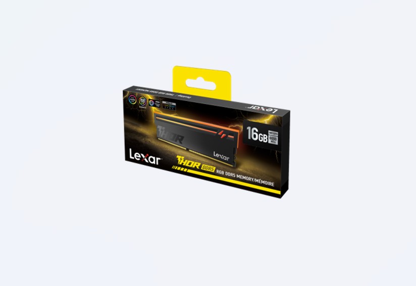 Lexar LD5U16G60C36BV-RGS DDR5 UDIMM Thor G2 16G OC Black