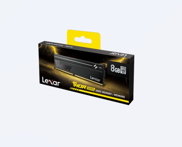 Lexar LD5U08G60C380V-RGS DDR5 UDIMM Thor G2 8G OC Black