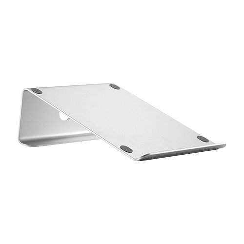 Brateck Tilted Aluminum Laptop Stand, Compatible with Macbooks, most 11-15' laptops and tablets