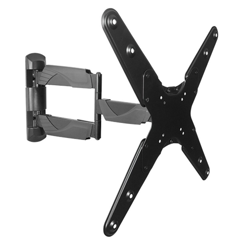 Brateck Ultra Slim Full Motion Single Arm LCD TV Wall Mount for 23''-55' LED, LCD Flat, Curved TV