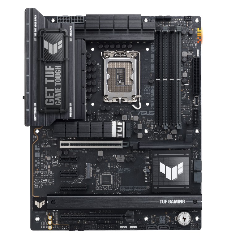 ASUS Computer system TUF GAMING Z890-PLUS WIFI LGA1851 ATX Motherboard 192GB, DDR5, 1 x PCIe 5.0 x16 slots, 4 x M.2 slots, 4 x SATA 6Gb/s