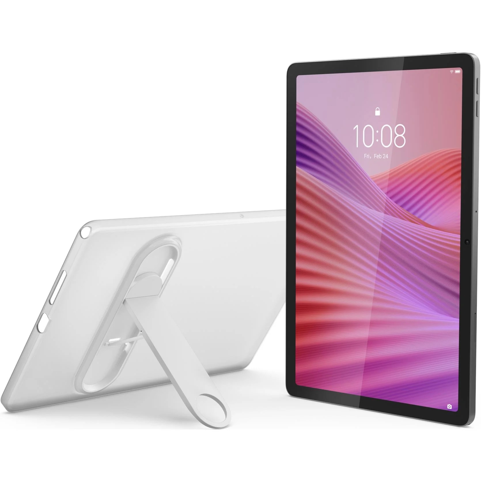 Lenovo Tab 10.1' LTE 64GB With Clear Case - Luna Grey (ZAEJ0033AU)*AU STOCK*, 10.1', FHD+, 4GB/64GB, 8MP/5MP, Android, 5000mAh, 1 Year Warranty