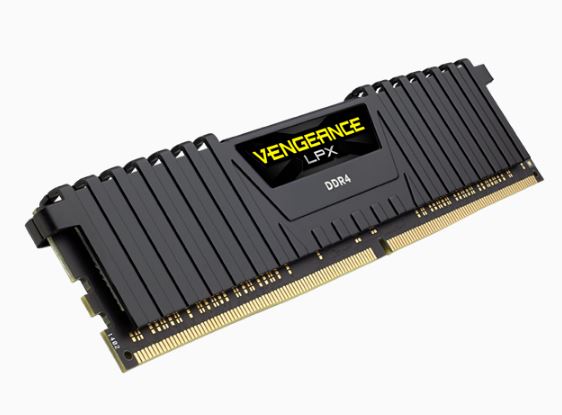 Corsair Vengeance LPX 32GB (1x32GB) DDR4 2400MHz C16 1.2V XMP 2.0 Desktop Gaming Memory Black AMD LS->CMK32GX4M1A2666C16