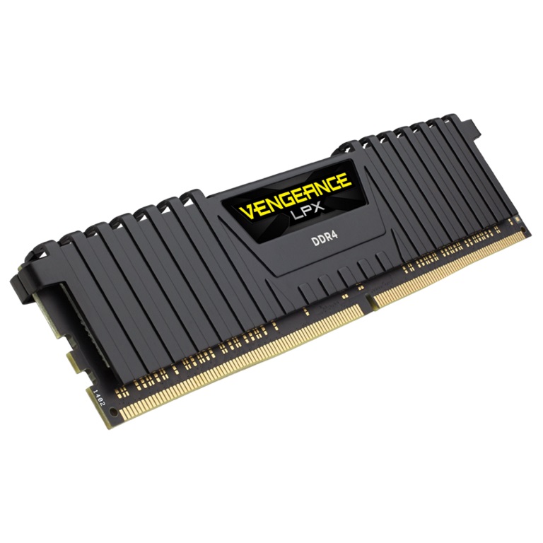 Corsair Vengeance LPX 32GB (1x32GB) DDR4 3000MHz C16 15-15-15-36 1.2V XMP 2.0 Desktop Gaming Memory Black