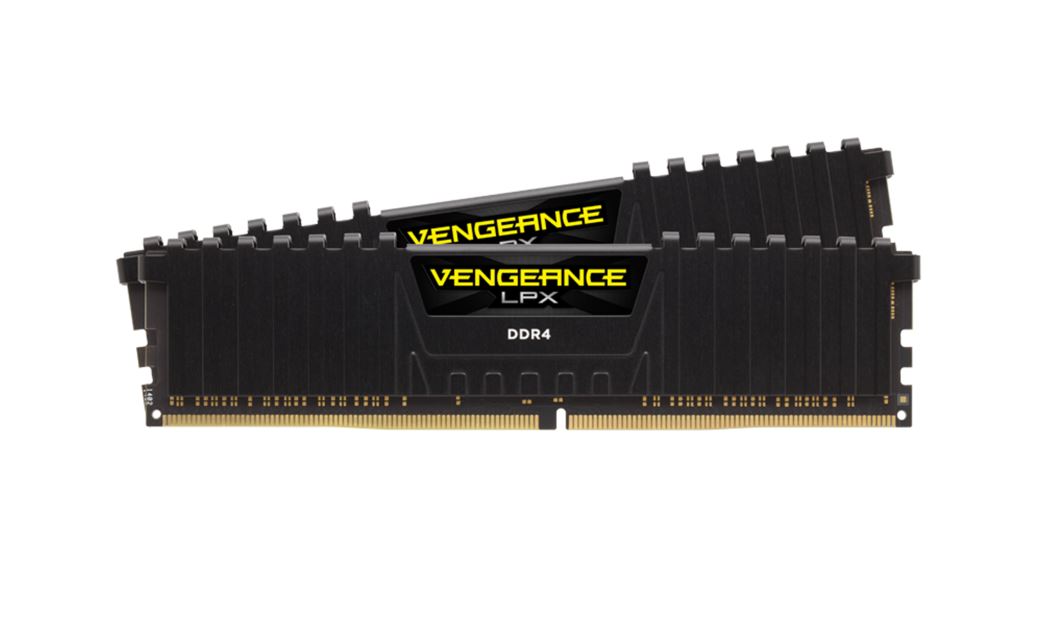 Corsair Vengeance LPX 32GB (2x16GB) DDR4 3600MHz Unbuffered, 18-22-22-42, Vengeance LPX Black Heat spreader, 1.35V, Supports AMD Limited Lifetime