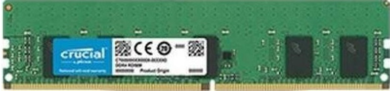 Crucial 8GB (1x8GB) DDR4 RDIMM 2666MHz ECC Registered CL19 Single Stick Server Desktop PC Memory RAM LS