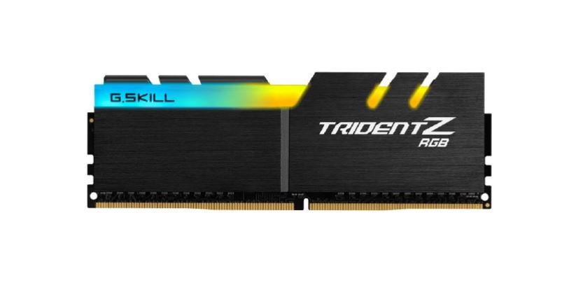 G.SKILL F4-3200C16S-8GTZR 8G (1 x 8GB)/ DDR4 3200 MT/2133MHz/ XMP 2.0/Timings 16-18-18-38/ Voltage 1.35V/ TZ RGB [Singlel Channel]