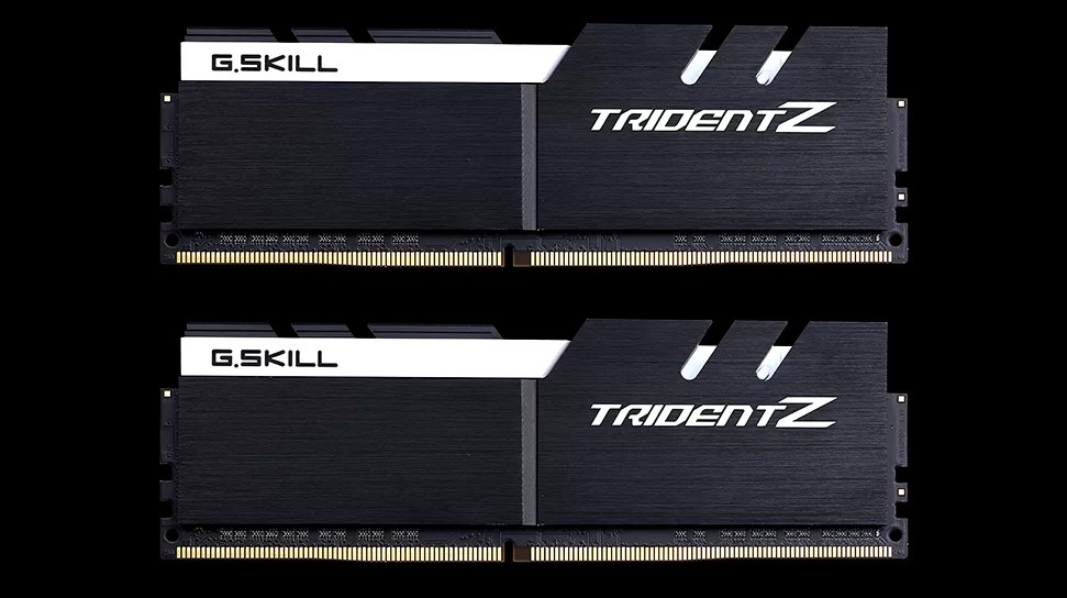 G.SKILL Computer system F4-3200C16D-32GTZKW 32G (2 x 16GB)/ DDR4 3200 MT/ XMP 2.0/Timings 16-18-18-38/ Voltage 1.35V/Trident Z