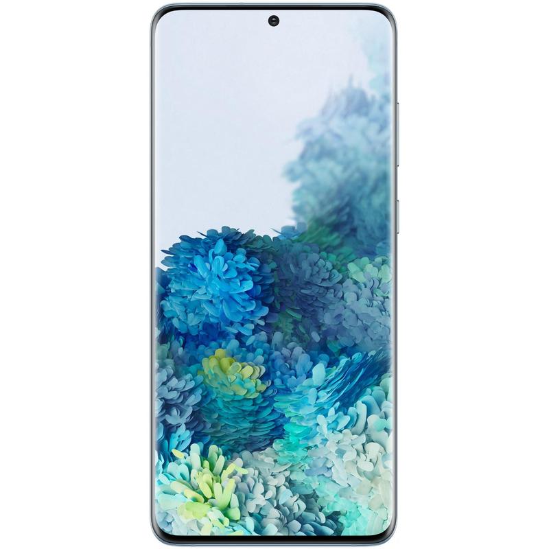 Samsung Galaxy S20+ 128GB Cloud Blue - 6.7' HD+ Screen, Octa Core Processor, 8GB + 128GB Memory exp to 1TB Via MicroSD, Quad Camera, 4500 mAh Battery
