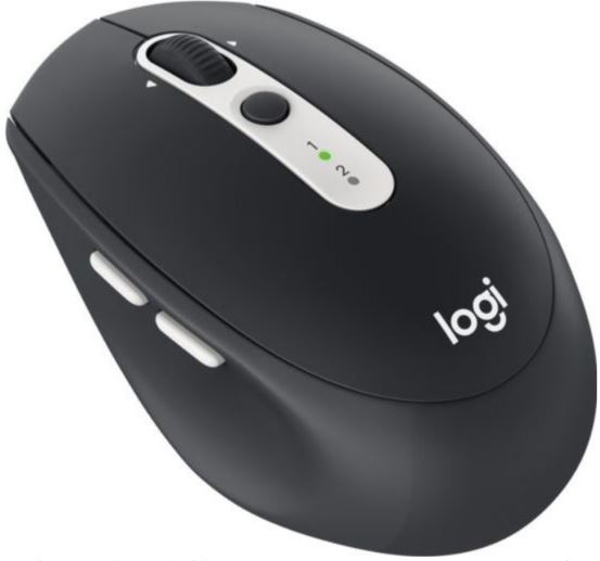 Logitech M585 Wireless Mouse Multi-Device Graphite,Ultra-Precise Scrolling. 2 Thumb Buttons, 24 Months Battery Life