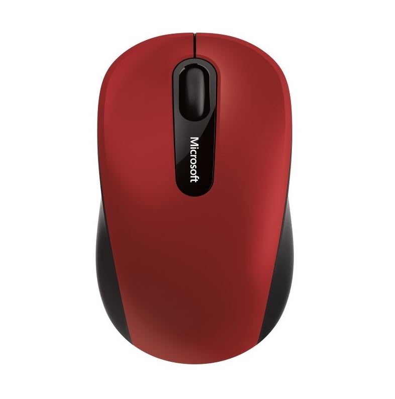 MS Wireless Mobile Mouse 3600 Retail Bluetooth RED Mouse