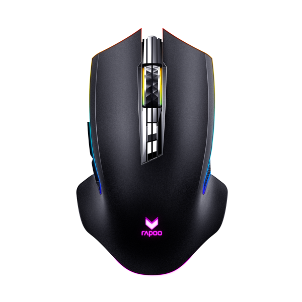 buy RAPOO V20S Optical Gaming Mouse Black - Up to 5000DPI, 16M colours, Ergonomic Design, 7 Programmable Buttons online from our Melbourne shop