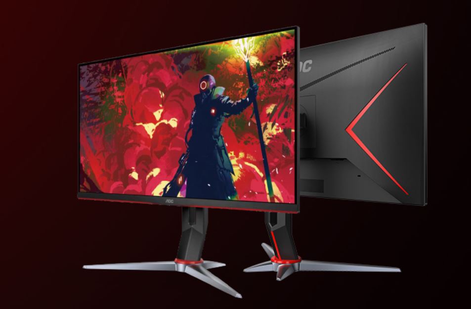 AOC 27' IPS 1ms 144Hz G-Sync, Free-Sync Compatible. Full HD, Game Mode, 1x VGA, 2x HDMI 1.4, 1x DP 1.4, Height Adjustable Stand.