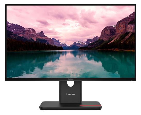 LENOVO ThinkVision T24-40 23.8'/24' 48-120Hz FHD IPS Monitor 1920x1080 16:9 Anti-Glare Height Adjustable Titl Swivel Pivot 4xUSB3.2 Hub VGA DP HDMI 3Y