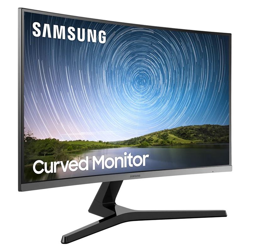 Samsung R500 32' 75Hz FHD FreeSync Curved Gaming Monitor 1920x1080 4ms 16.7M 1500R Tilt VESA D-Sub HDMI Bezeless Game Mode Eye Save Mode Flicker Free