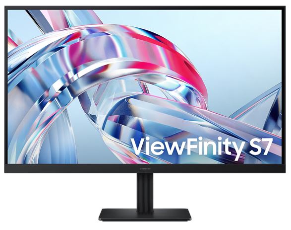 Samsung LS27H700EAEXXY Commercial display ViewFinity S70H 27' 4K UHD IPS Monitor 3840x2160 16:9 60Hz HDR10 DP HDMI Tilt VESA HAS Eye Saver Mode Black 3YR WTY
