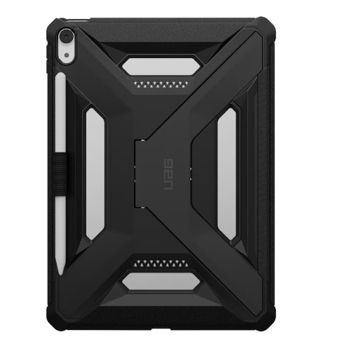 UAG Scout Plus Apple iPad (11.0') (11th Gen) / (10.9') (10th Gen) Case - Black (124495114040), Slim, Soft-Touch, Built-in kickstand, 1 Year Warranty
