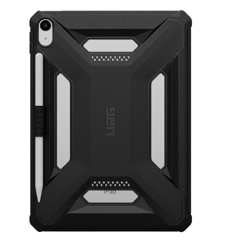 UAG Scout LT Apple iPad (11.0') (11th Gen) / (10.9') (10th Gen) Case - Black (124507114040), Slim, Pencil Holder, Secure Hold, 1 Year Warranty