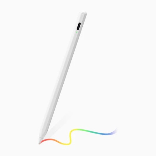 USP Digital Active Stylus Pen for iOS & Android Touch Screens Devices - White(6956116714123), Magnetic Attachment ,Precise & Smooth, 6 Months Warranty