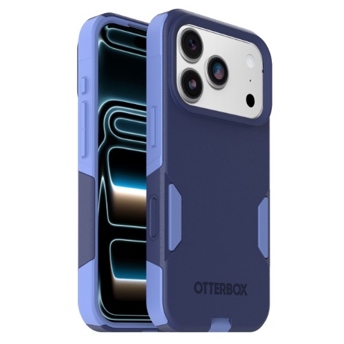 OtterBox Commuter Magsafe Apple iPhone 18 Pro / iPhone 17 Pro (6.3') Case Witherwill Blue - (77-000892), Camera Control,Raised Edges, 7 Years Warranty