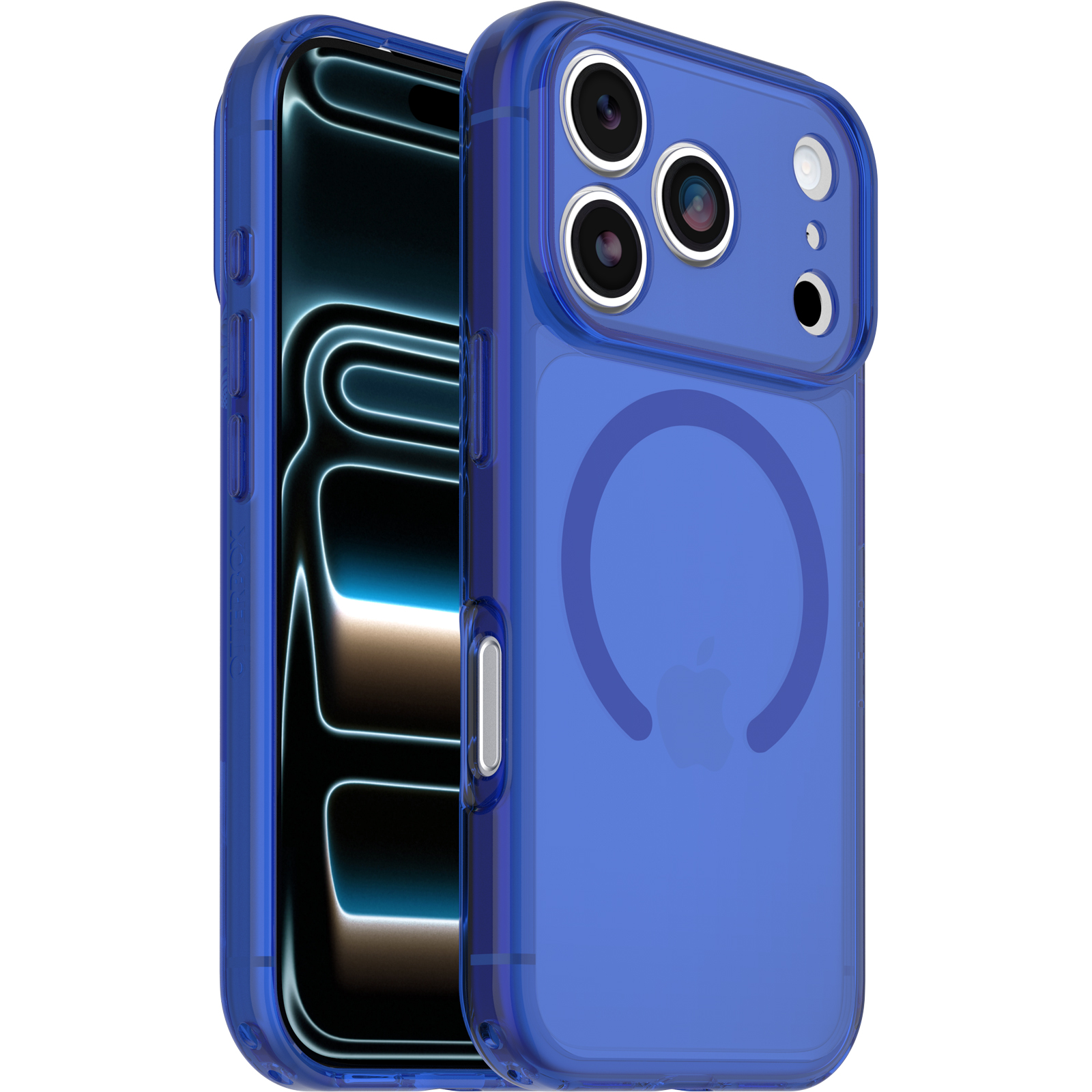 OtterBox Lumen Apple iPhone 18 Pro / iPhone 17 Pro (6.3')  Case Tranlucent Blue - (77-001127), Drop+ 3X Military Standard, 7 Years Warranty