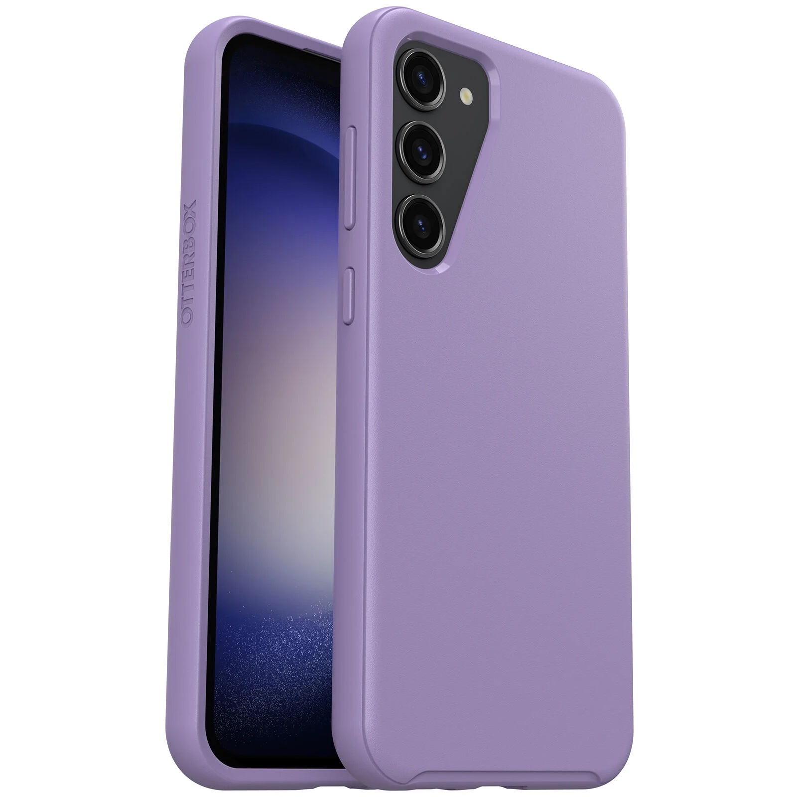 OtterBox Symmetry Samsung Galaxy S23+ 5G (6.6') Case You Lilac It (Purple) - (77-91130), Antimicrobial, DROP+ 3X Military Standard, 7 Years Warranty