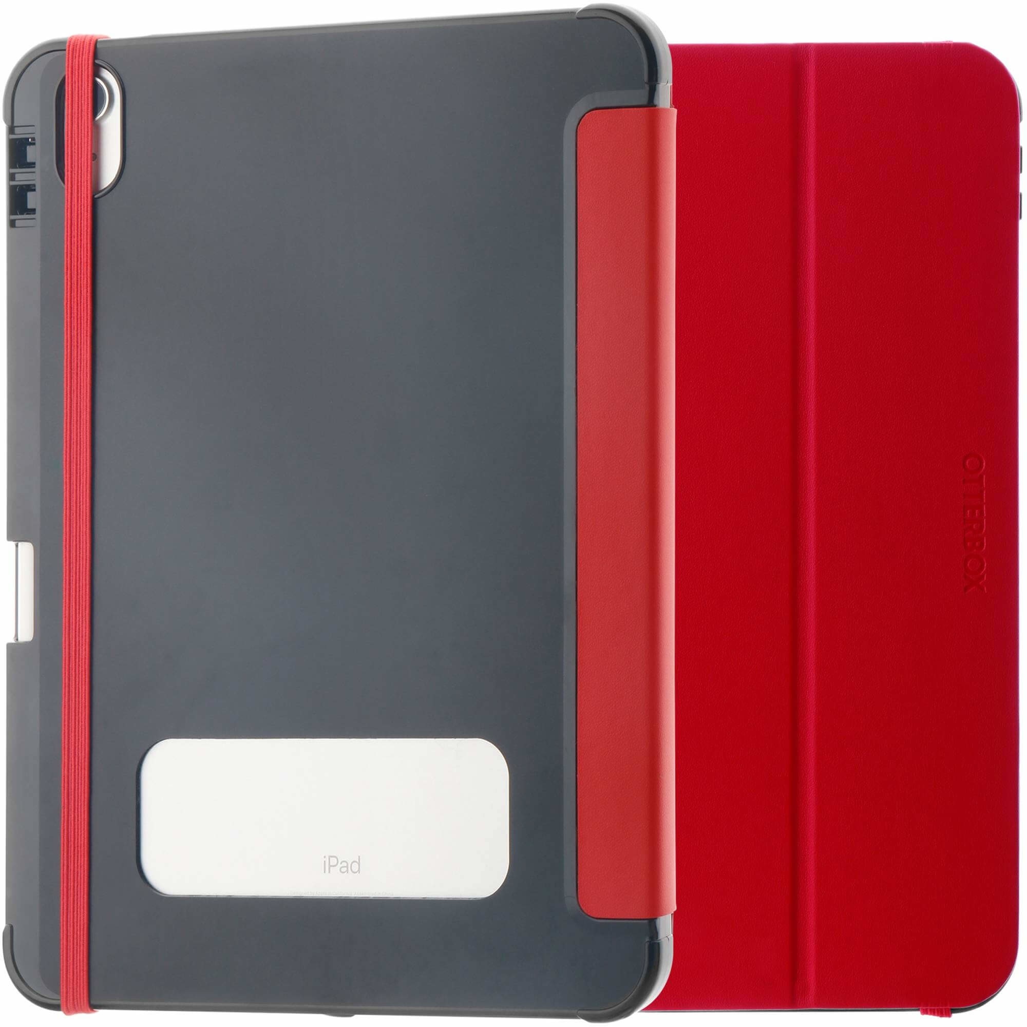 OtterBox React Folio Apple iPad (11') (A16) (11th Gen) / iPad (10.9') (10th Gen)) Case Red - (77-92190),DROP+ Military Standard,7 Years Warranty