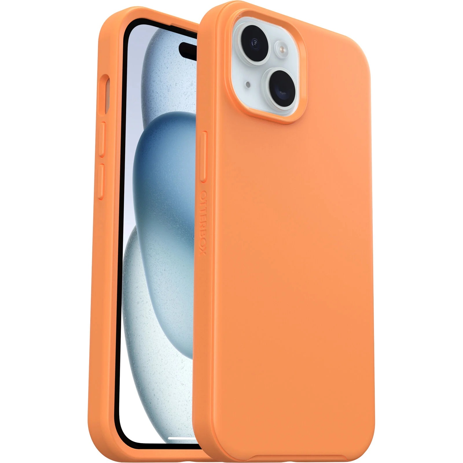 OtterBox Symmetry MagSafe Apple iPhone 17e /  iPhone 16e / iPhone 15 / iPhone 14 / iPhone 13 (6.1') Case Sunstone(Orange)-(77-92940), 7 Years Warranty