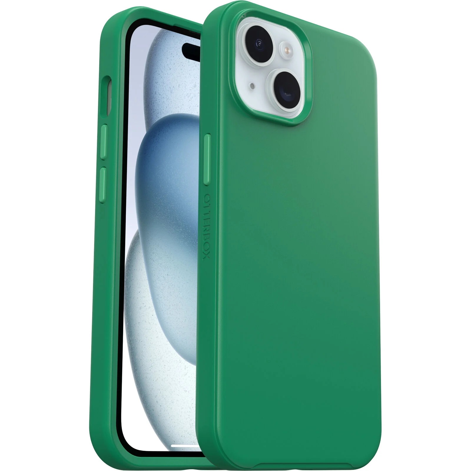 OtterBox Symmetry MagSafe Apple iPhone 17e /  iPhone 16e / iPhone 15 / iPhone 14 / iPhone 13 (6.1') Case Green Juice (Green) , 7 Years Warranty