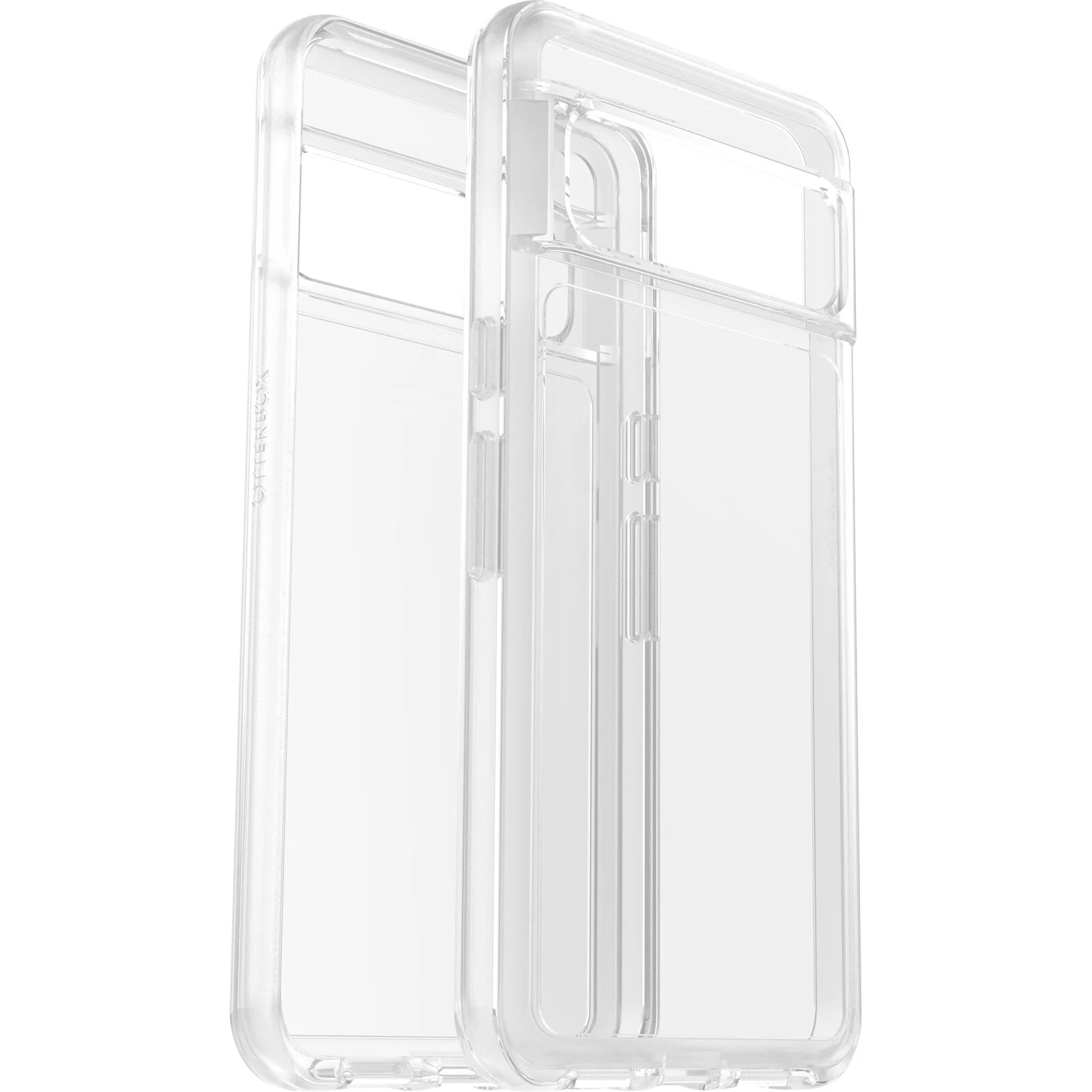 OtterBox Symmetry Clear Google Pixel 8 Pro (6.7') Case Clear - (77-94231), DROP+ 3X Military Standard,Raised Edges,Reinforced Corners,7 Years Warranty