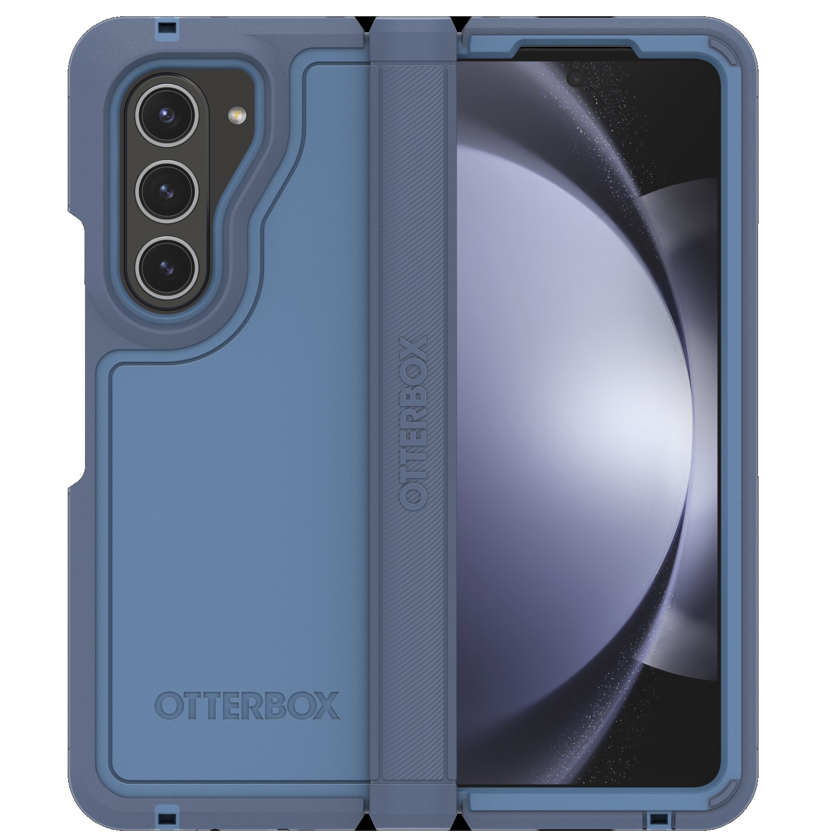 OtterBox Defender XT Samsung Galaxy Z Fold6 5G (7.6') Case Baby Blue Jeans Blue - (77-95805), DROP+ 4X Military Standard, 7 Years Warranty