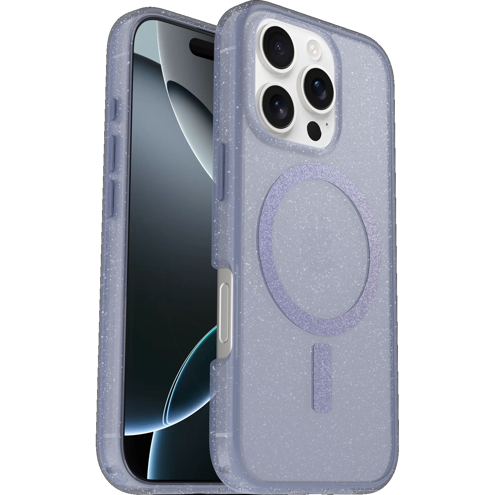 OtterBox Symmetry Clear MagSafe Apple iPhone 16 Pro Max (6.9') Case Denver Dusk Purple - (77-96425),DROP+ 3X Military Standard, 7 Years Warranty