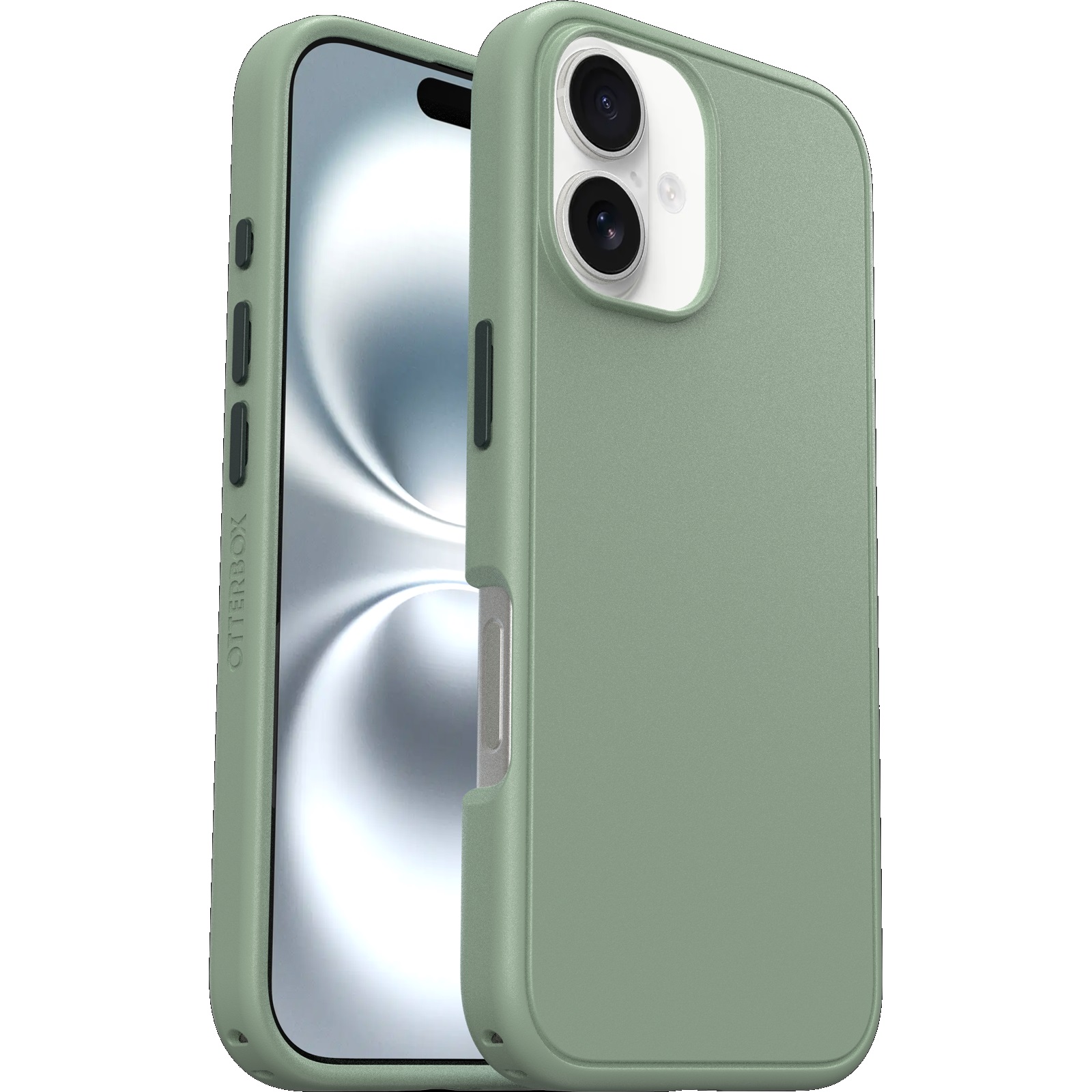 OtterBox Symmetry MagSafe Apple iPhone 16 (6.1') Sagebrush (Green) - (77-96535), DROP+ 3X Military Standard, Ultra-Sleek, 7 Years Warranty