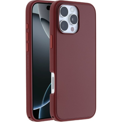 OtterBox Symmetry MagSafe Apple iPhone 16 Pro Max (6.9') Case Red - (77-96590) , Antimicrobial, DROP+ 3X Military Standard, 7 Years Warranty