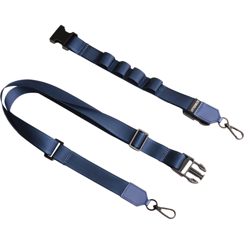 OtterBox 2-in-1 Crossbody Strap Baby Blue Jeans - (77-96852), Adjustable Strap, Compatible With Cases Have Built-in Anchor Point, 2 Years Warranty