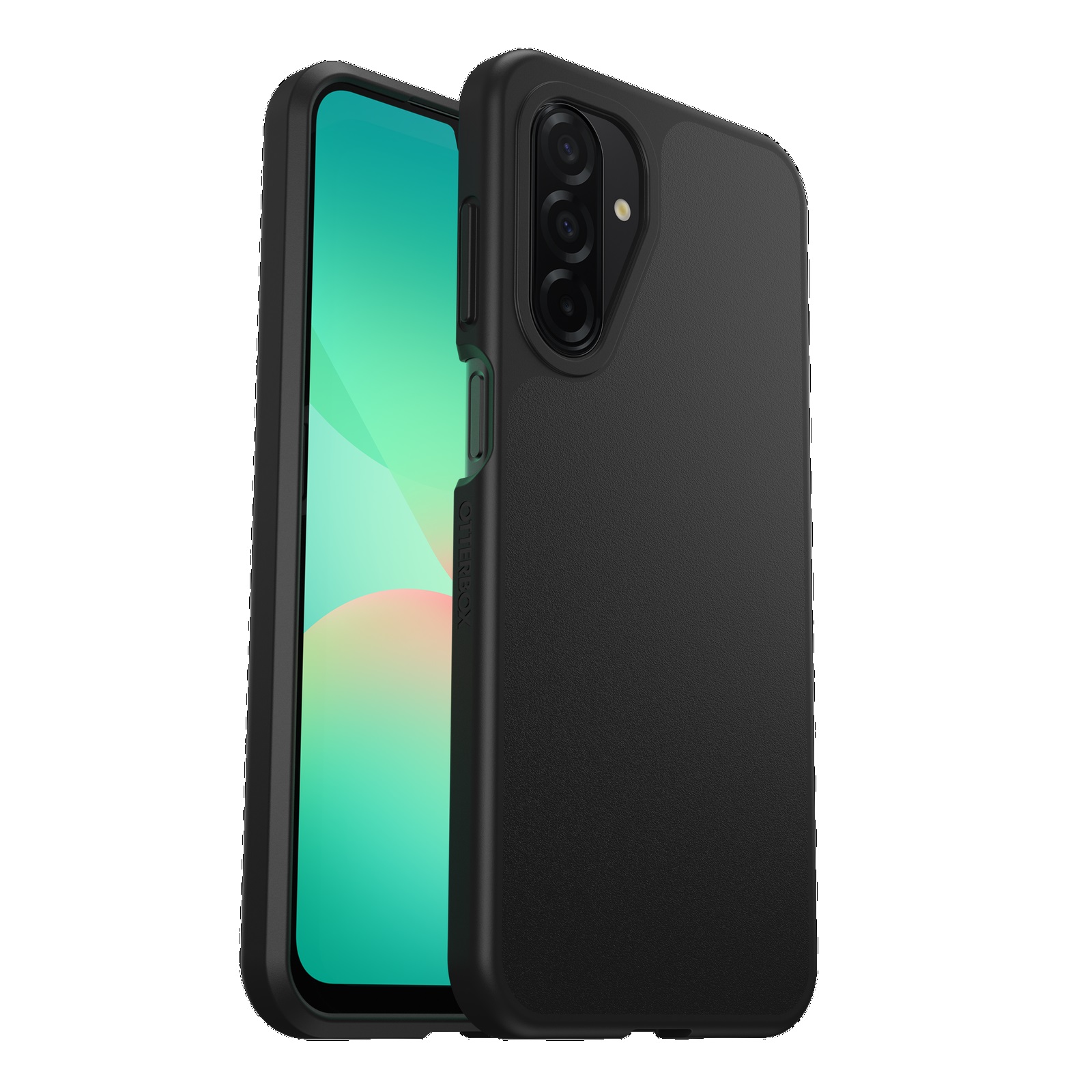 OtterBox React Samsung Galaxy A26 5G (6.7') Case Black - No Retail Packaging - (77-97663), Antimicrobial, DROP+ Military Standard, 7 Years Warranty