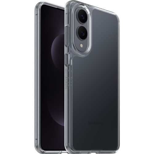 OtterBox React Samsung Galaxy S25 Edge 5G (6.7') Case Clear - (77-98276), DROP+ Military Standard, Antimicrobial, Hard Case, 7 Years Warranty