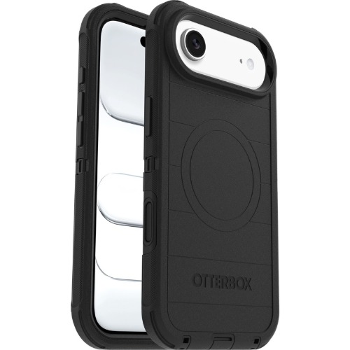 OtterBox Defender Pro MagSafe Apple iPhone Air (6.5') Case Black No Retail Packaging - (77-98370), Camera Control, Raised Edges, 7 Years Warranty