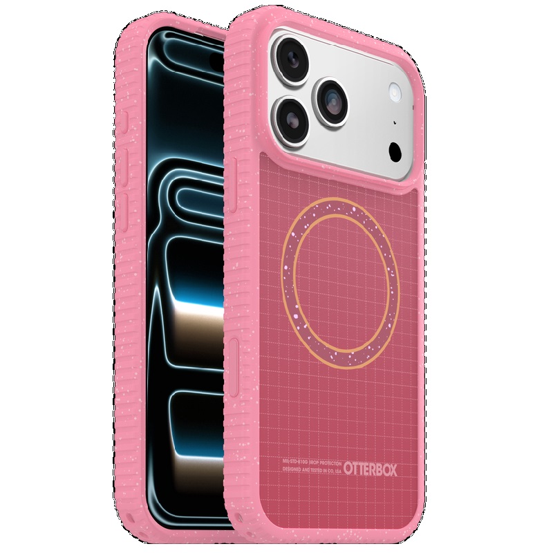 OtterBox Sole Apple iPhone 17 Pro Max (6.9') Xtra Hot Case Pink - (77-99411), DROP+ 5X Military Standard, Raised Edges,Camera Control,7 Years Warranty