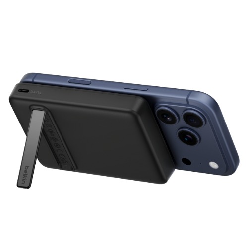 Belkin Power accessory BoostCharge Slim Magnetic Power Bank(10K) with Stand - Black(BPD016fqBK), 2xUSB-C(30W),1x Qi2(15W), $2500 CEW, 2 Years Warranty