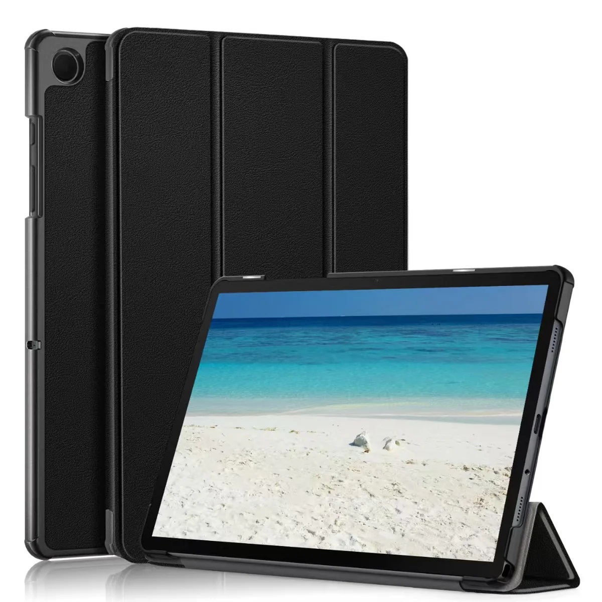 USP cfbitabs11u Print media Samsung Galaxy Tab S11 Ultra (14.6') Folio Case Black - Slim, PU Leather, Auto Sleep/Wake Function, Drop Protection, 5 Years Warranty