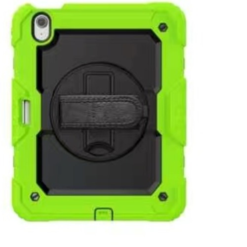 USP Rugged Apple iPad (11') (A16) (11th Gen) / iPad (10.9') (10th Gen) Case Green -Built-in-Kickstand,Hand & Shoulder Strap,DropProof,3 Years Warranty