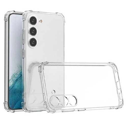 USP Commercial display Samsung Galaxy A57 5G (6.7') Acrylic & TPU Hard Case Clear (With Soft Round Airbags) - Ultra-Thin & Lightweight, 5 Years Warranty ctpuhca57